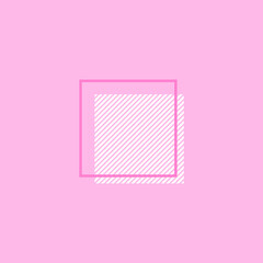 vertical blank frame illustration minimal creative design for text 