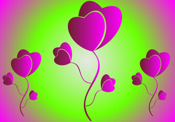 a background with gradient or mixed colors to make it look more beautiful