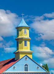 San Carlos de Chonchi church, Chonchi, Chiloe, Chile