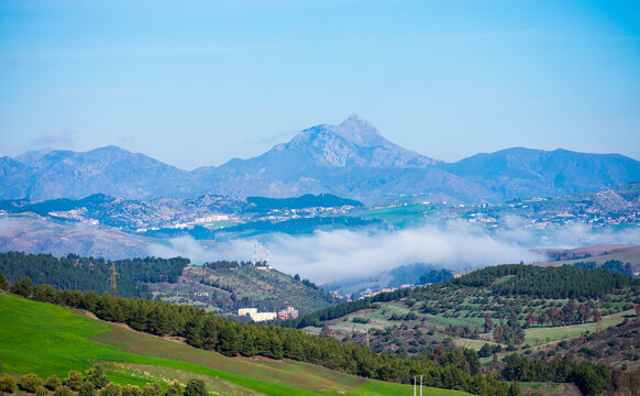 Adrar Amellal in the Babor Mountains, Bejaia, Algeria