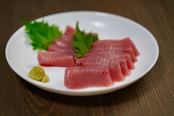 マグロの刺身