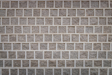Obraz premium Wall with square pattern