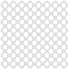Luxury Ornaments Black White Pattern, Background, Texture