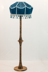 Floor lamp, floor lamp on a neutral background,
handmade