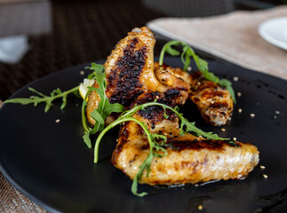 Salad burger pizza sushi cocktail chef food restaurant