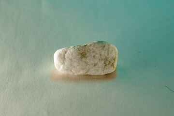 mineral stone on a white background