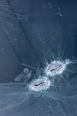 War in Ukraine. A car shot by Russian fascists