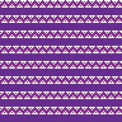 Chevron Fair Isle Seamless Pattern Design