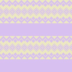 Argyle Fair Isle Seamless Pattern Design