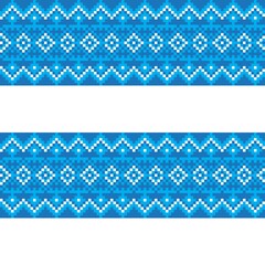 Argyle Fair Isle Seamless Pattern Design