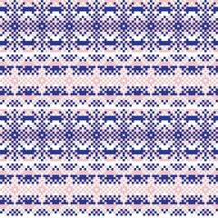 Snowflakes Fair Isle Seamless Pattern Design