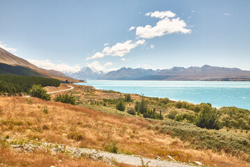 Berge, Neuseeland, Landschaft, Natur, Panorama.