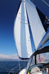 Obraz premium Croatia sailing yacht charter