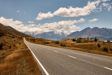Berge, Neuseeland, Landschaft, Natur, Panorama.