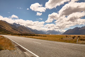 Berge, Neuseeland, Landschaft, Natur, Panorama.