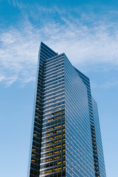 Contemporary Glass Office Building In New York