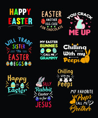 Easter Vector Design Bundle (Ten In One File)