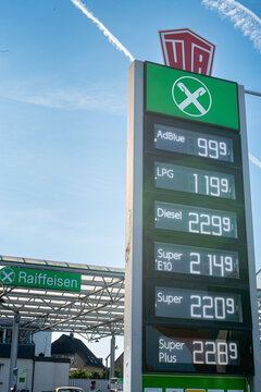 Tankpreise UTA RaiffeisenTankstelle