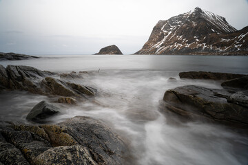 Frozen sea