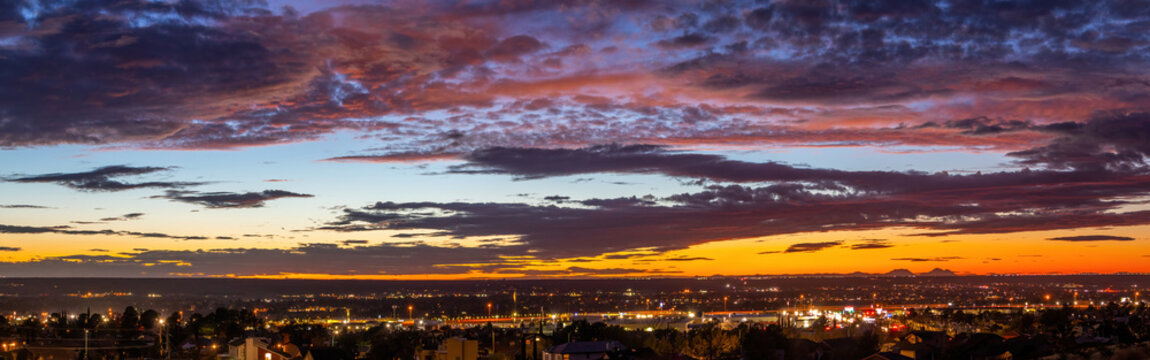Sunset El Paso Texas
