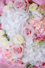 Beutiful and colorful bouquet of flowers, spring 