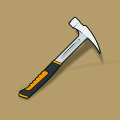 Hammer ins simple vector