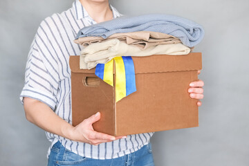 Donation for people from Ukraine.Donations, charity for refugees from the war.Help, food,...