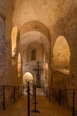 Sanctuary of San Michele Arcangelo, UNESCO site, Monte Santangelo, Puglia, Italy