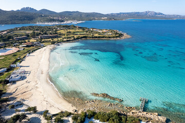 Sardegna, veduta della spiaggia Ira a Porto Rotondo