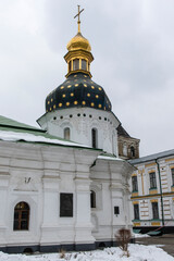 Fototapeta na wymiar St. Nicholas church (17th century), Upper Lavra, Kyiv, Ukraine