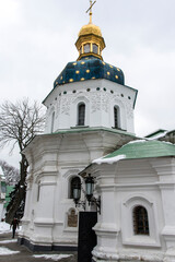 Fototapeta na wymiar St. Nicholas church (17th century), Upper Lavra, Kyiv, Ukraine