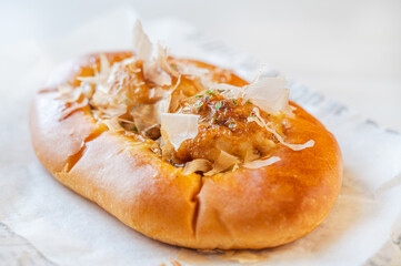 たこ焼きが入ったパン