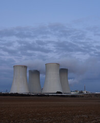 Nuclear power station Dukovany, Vysocina region, Czech republic