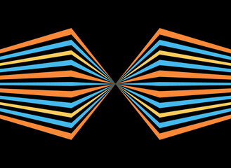 Colorful background with stripes
