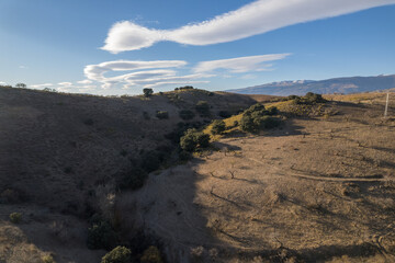 mountain area in the south of Granada