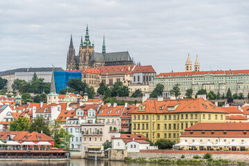 Naklejka na ściany i meble View of Prague