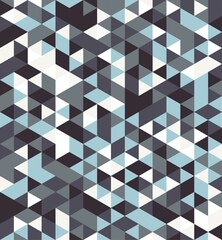 Colorful abstract cubes or triangles background. Vector illustration.