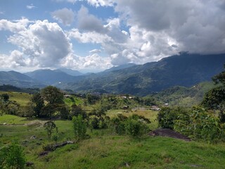 Obraz premium landscape with sky