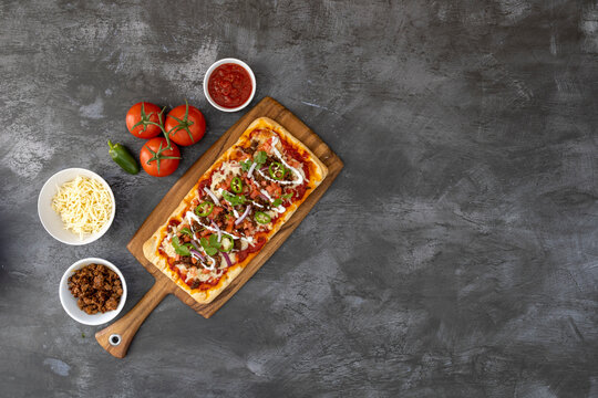Mexican Flatbread Pizza
