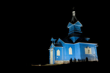 cerkiew prawosławna na cmentarzu w Suwałkach przy ulicy Bakałażewskiej
