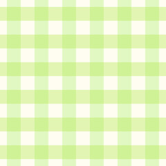 Plaid seamless texture. Green pattern in box. Checkered backgraund.