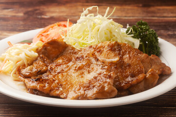 豚肉の生姜焼き