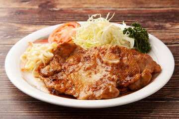 豚肉の生姜焼き