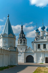 Murom. Russia. Cathedral and bell tower of Annunciation Monastery