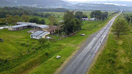 tiny town in the mountainous jungle of Argentina