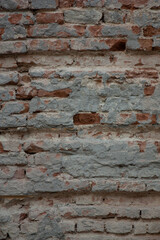brick wall texture with plaster