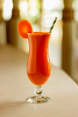 drink, cocktail, glass, juice, fruit, orange, alcohol, beverage, cold, fresh, summer, ice, tropical, beach, bar, food, red, sweet, straw, Carrots, refreshment, drinks, refreshing, lemon, smoothie , 