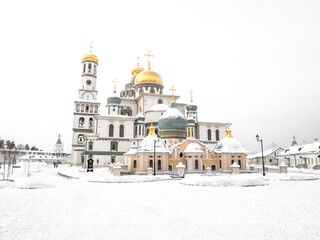 Fototapeta na wymiar Resurrection New Jerusalem Stavropol Monastery