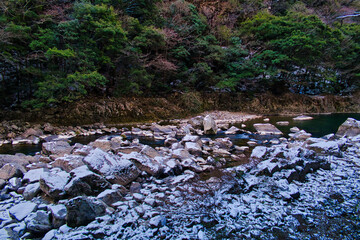 Shooting location:Chomonkyo
Yamaguchi Prefecture:Japanese valley:
Japanese winter scene:Japanese landscape photography
長門峡:山口県道293号萩長門峡線:冬