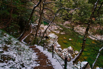 Shooting location:Chomonkyo Yamaguchi Prefecture:Japanese valley: Japanese winter scene:Japanese landscape photography
長門峡:山口県道293号萩長門峡線:冬